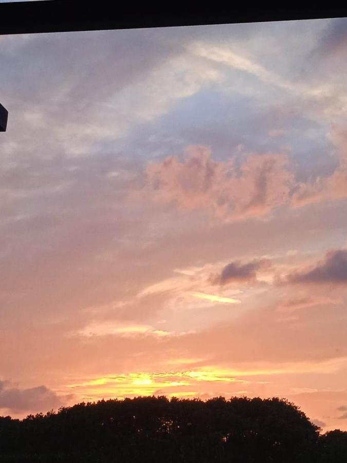 Au Soleil Couchant Villemoustaussou Kültér fotó
